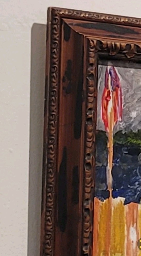 Wyalusing PA Rainy Night Jazz Unique Abstract Expressionism Wall Art