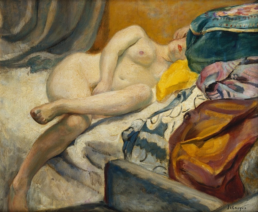 Henri Lebasque Hanmade Signed Oil Painting on Canvas 16×24 Post-Impressionism ..