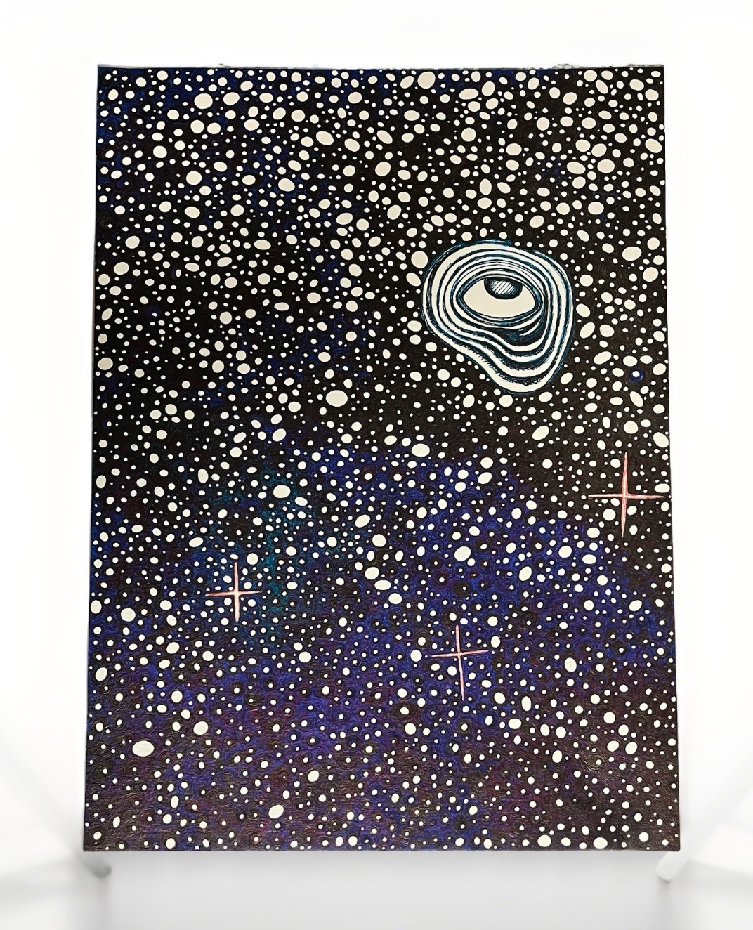 Abstract Unique Geometric Handmade Artwork