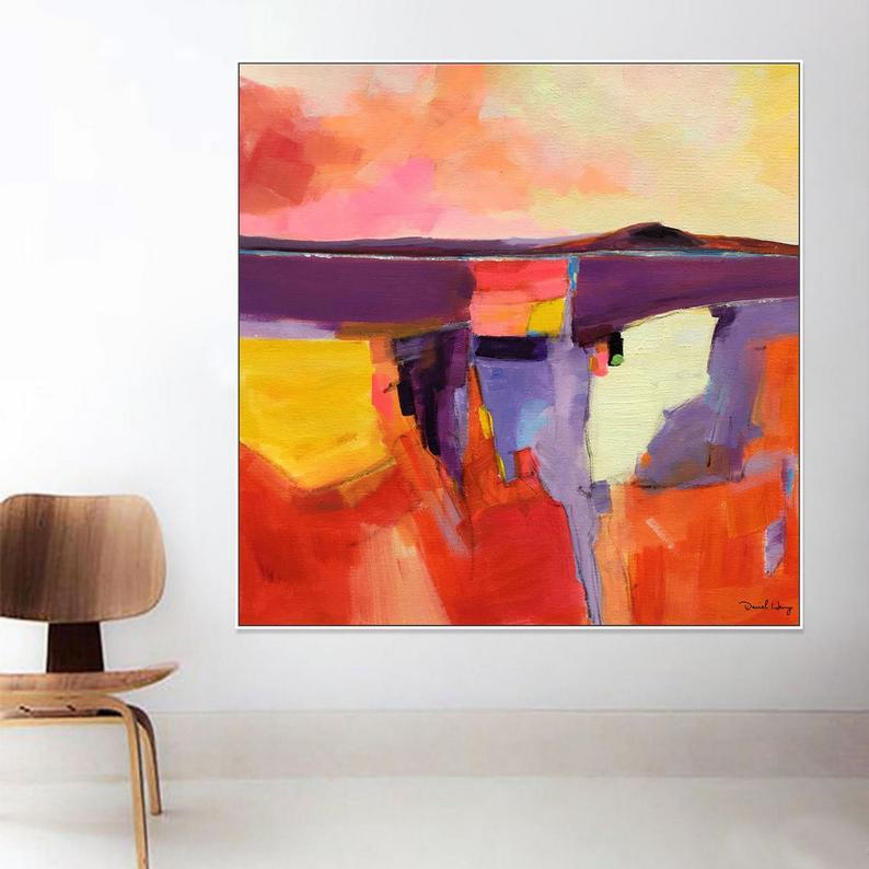 Art Large Canvas Painting Extra Wall Painting Office Decor Living Room Decor