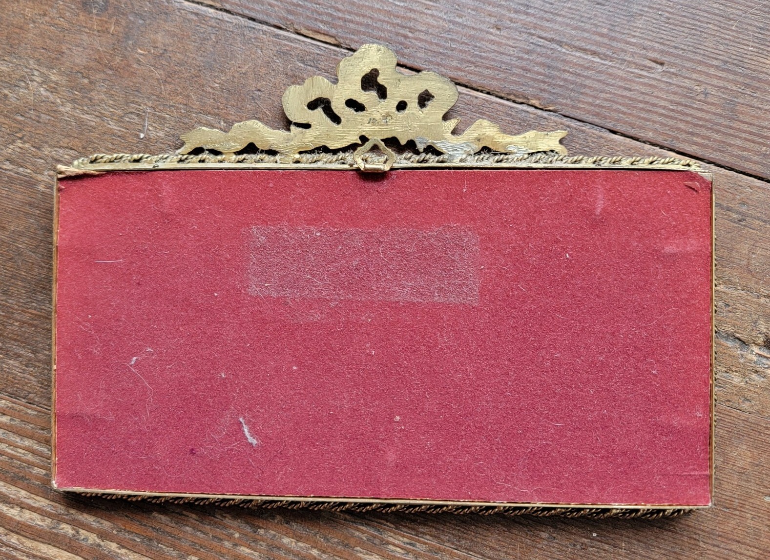 Antique Miniature Oil Painting On Copper Van Ros Pair Estate Find