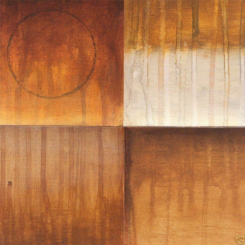 36W»x36H» SEGMENTATION by EVE SHPRITSER SQUARED CIRCLES 25 PATCH CANVAS