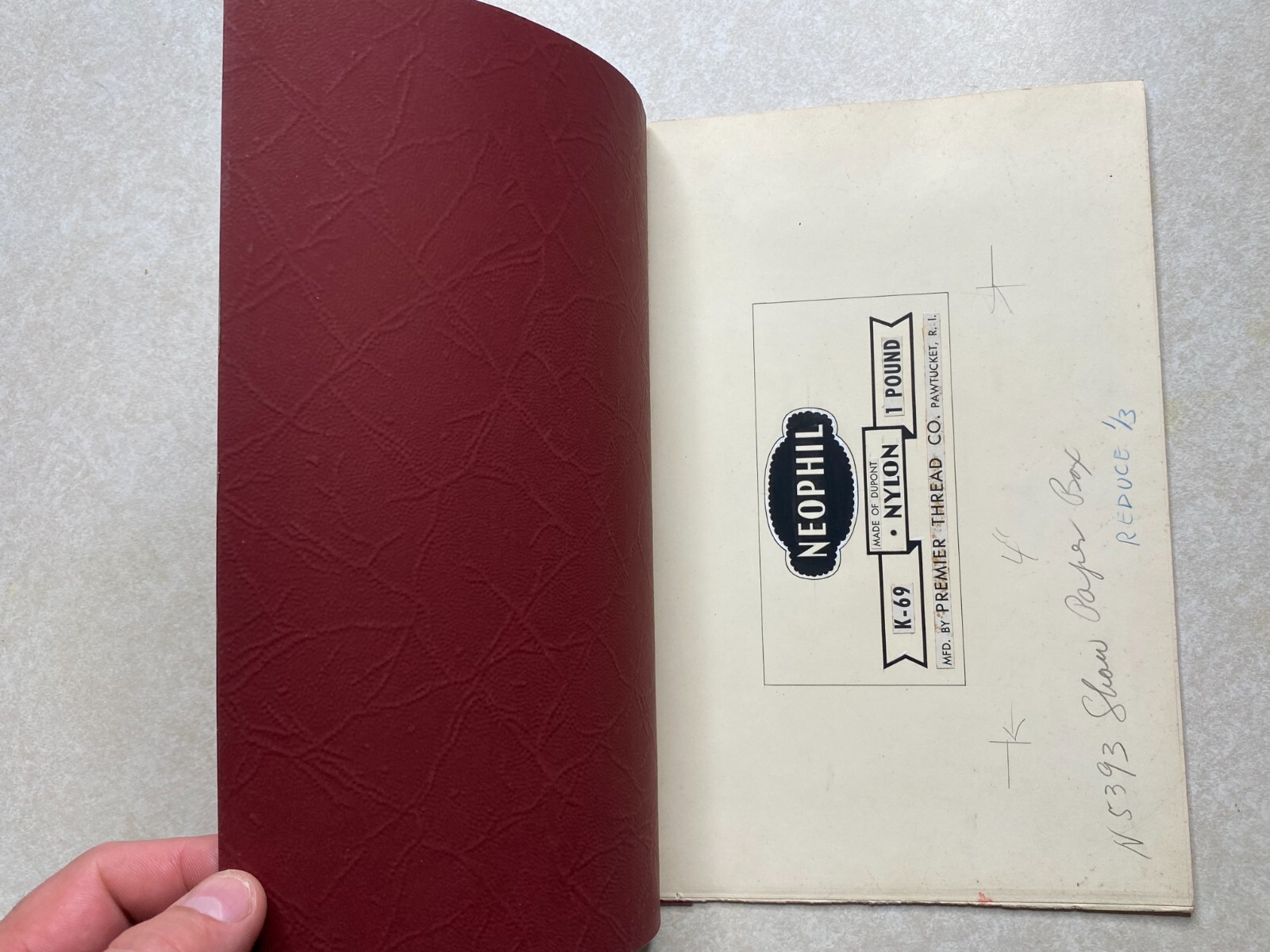 Original Concept Art Rendering Shaw Paper Box Co Pawtucket RI Rhode Island AM37