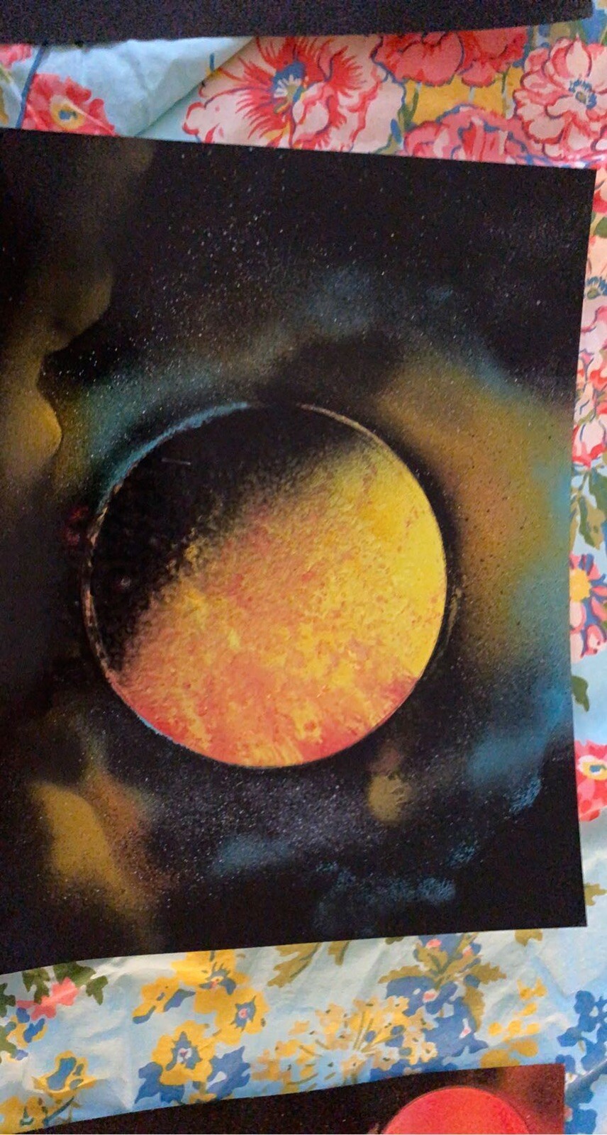 galaxy painting