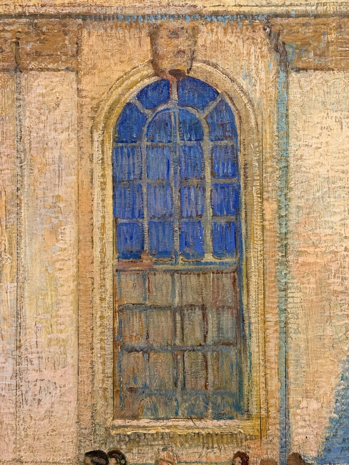 Stunning Signed Original Early 20th C European Oil Painting Post Impressionist