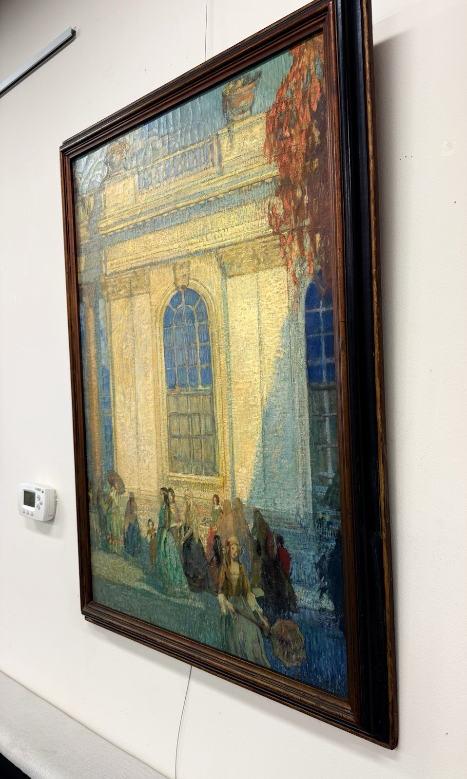 Stunning Signed Original Early 20th C European Oil Painting Post Impressionist
