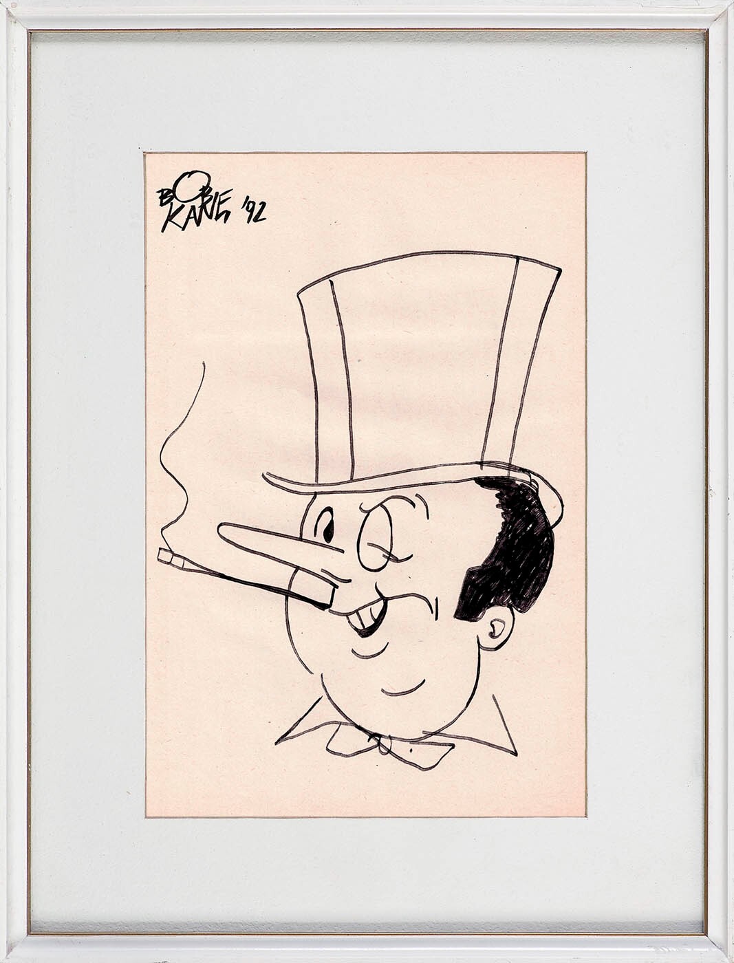 @@@ BOB KANE – old unique ART !!! OLD INK !!! BATMAN @@@