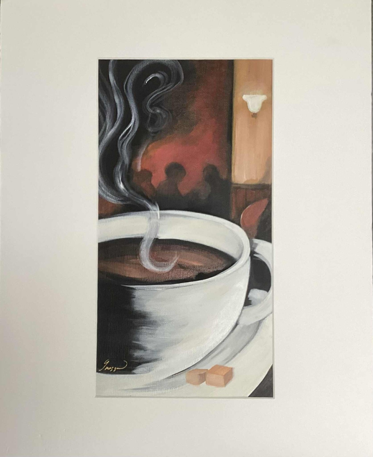 Marcy Grosso “Aroma” – Original Acrylic – 16”x20”