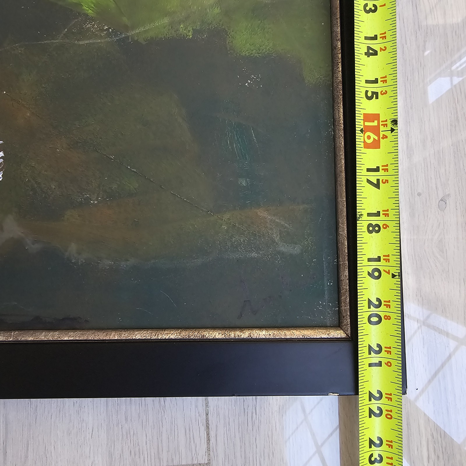 Abstract Painting With A Monkey