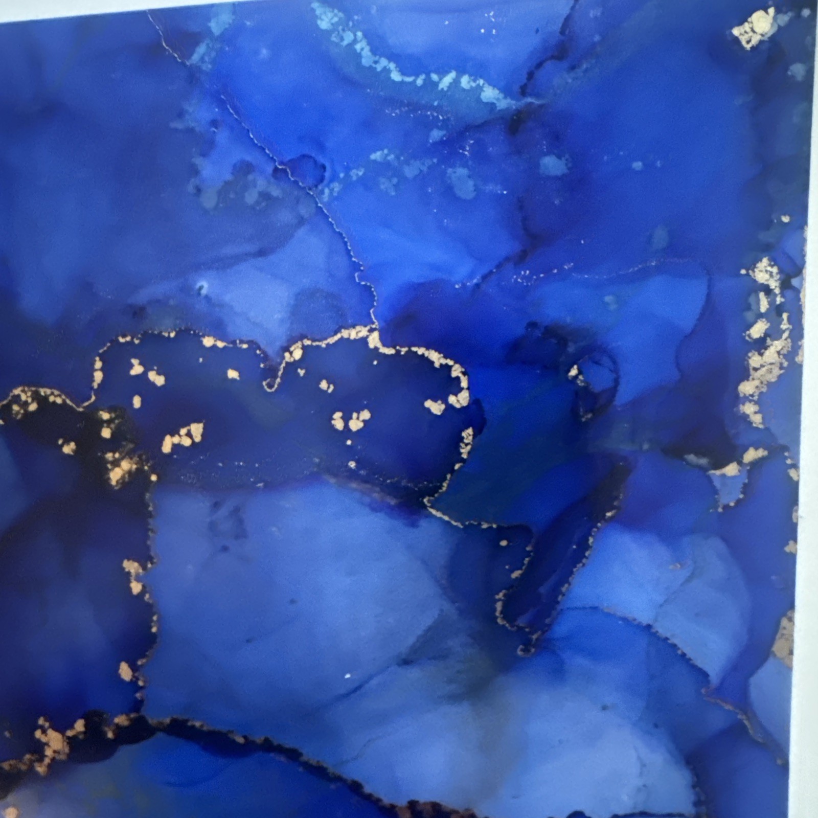 Beautiful , Unique , Colorful, Original – Hand Made Alcohol Ink Painting