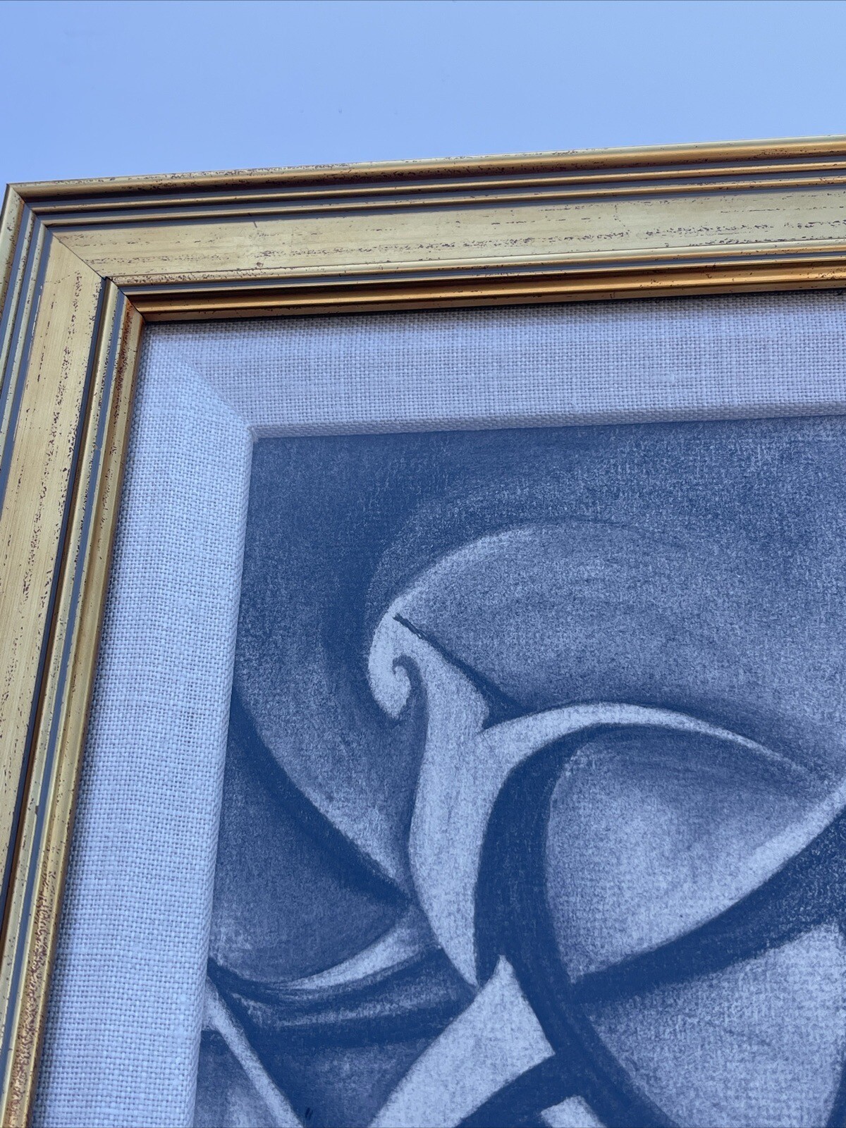 ANTIQUE Abstract Drawing Modernism Cubism Listed WALTER E COHEN JR 1930’s Deco