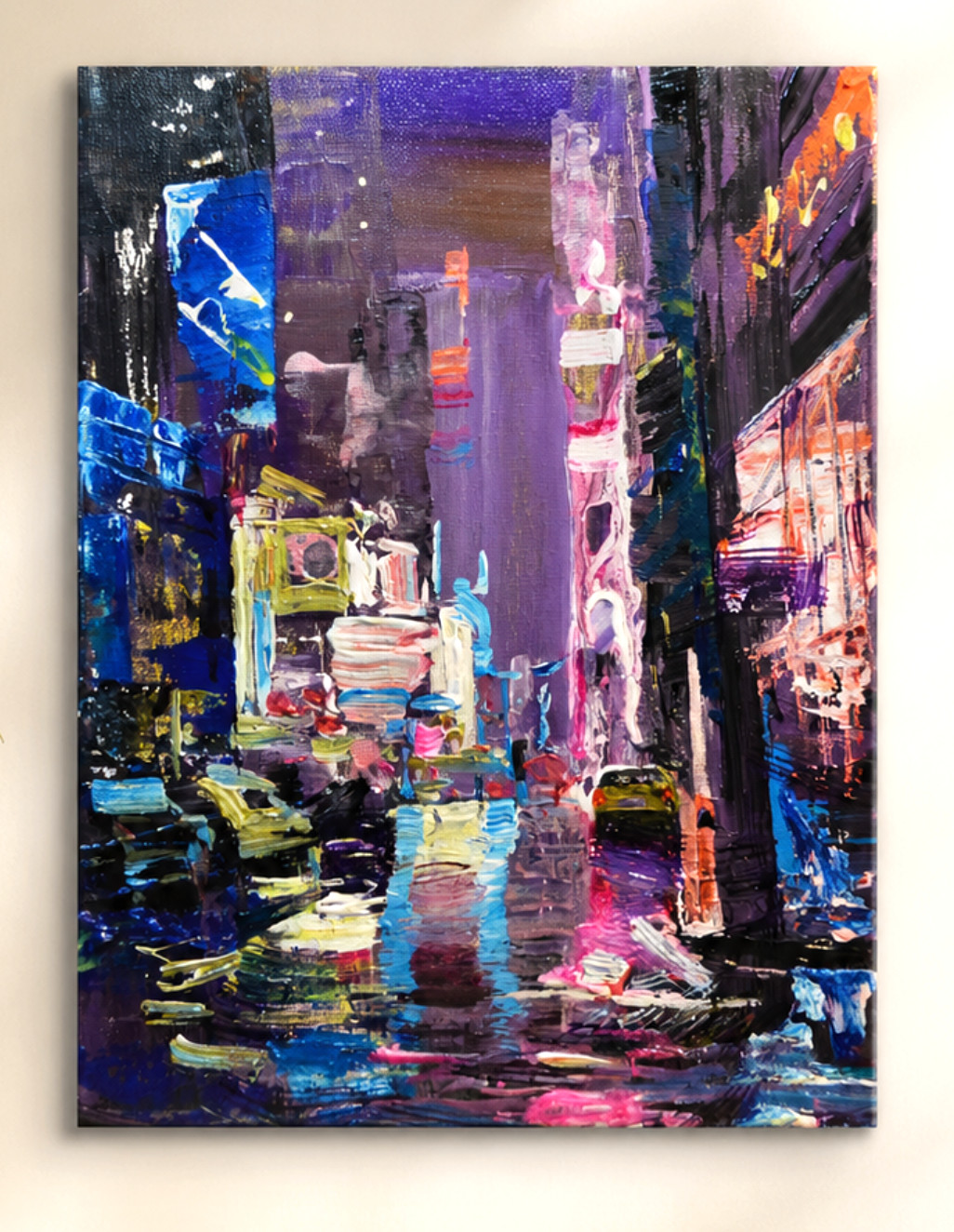 Jay Jack Jung (b. 1955) Original New York City Cityscape Painting | Signed OOAK
