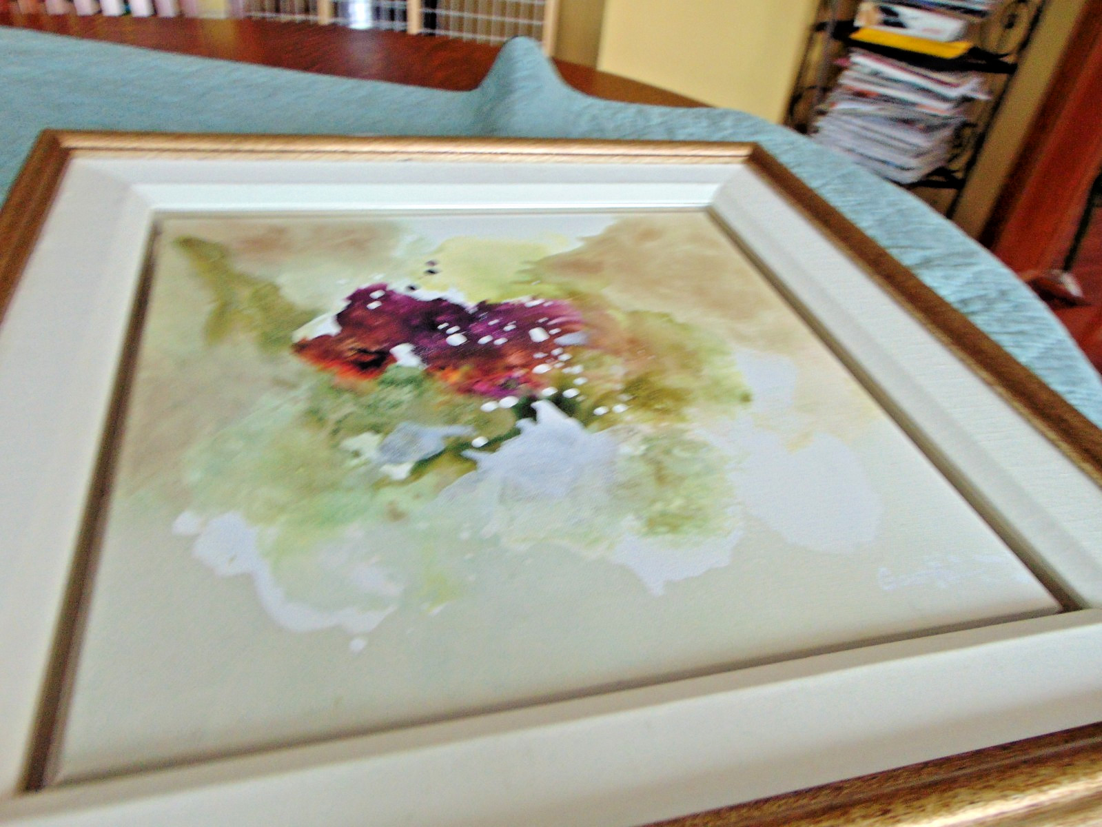 High-end wall art; Gastone Giclee; Three pieces; 23×23″; Ethan Allen ‘Oasis’