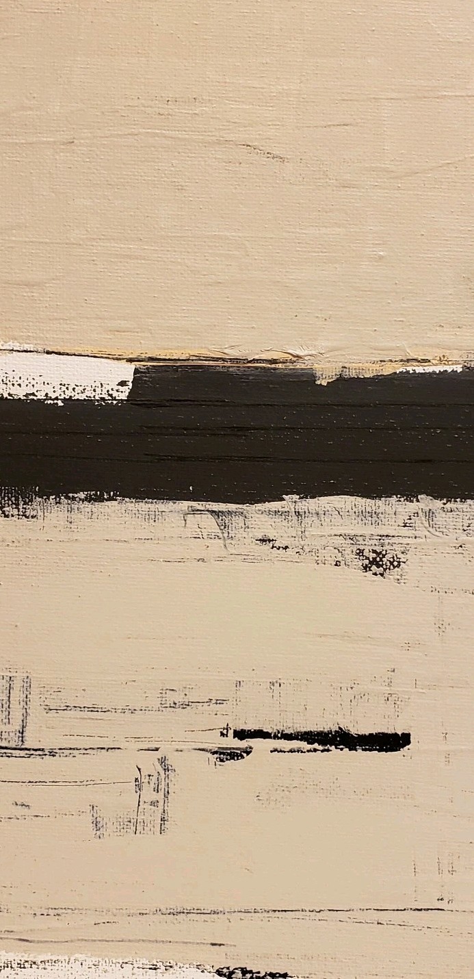 No.663 Original Abstract Modern Minimal Painting By K.A.Davis