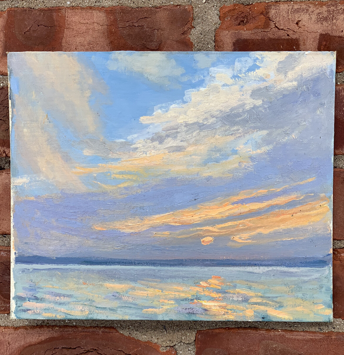 Impressionist Landscape. Roches Point Ontario Canada By William A Drake. 1973