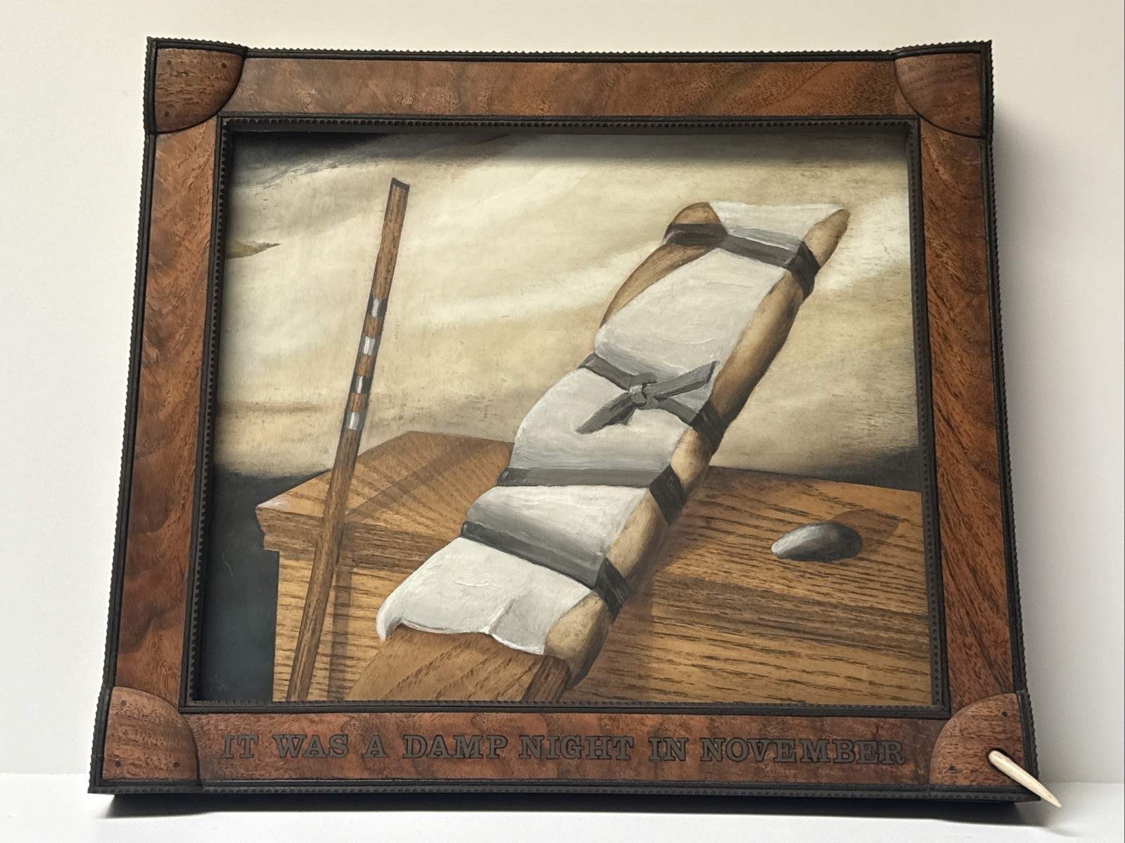 Robert Helm Painting Surrealist Surrealism Washington Modernist Rare Sculpture