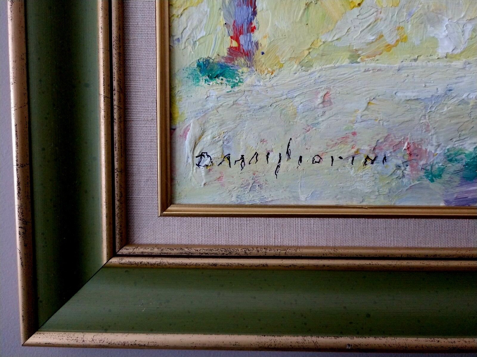 2 Works -Tuscany – Dino Migliorini Oil on Hardboard / Pencil on Paper – Unsigned