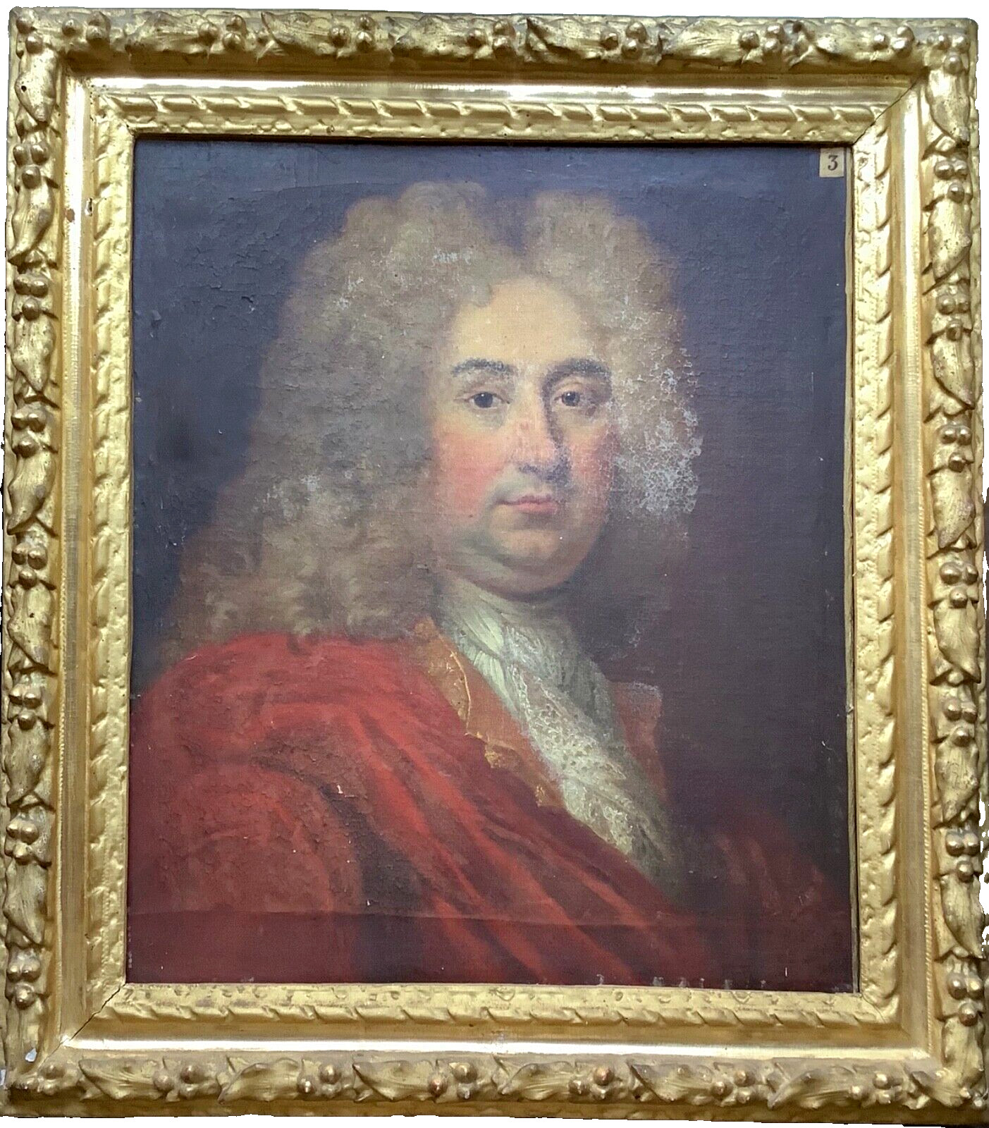 Early 18th Century – Oil on Canvas – Portrait of Louis de France