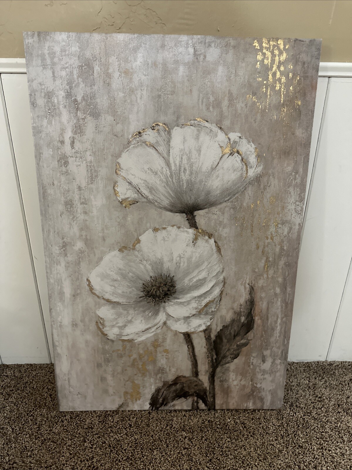 24 X 36 Inch Flower Artwork