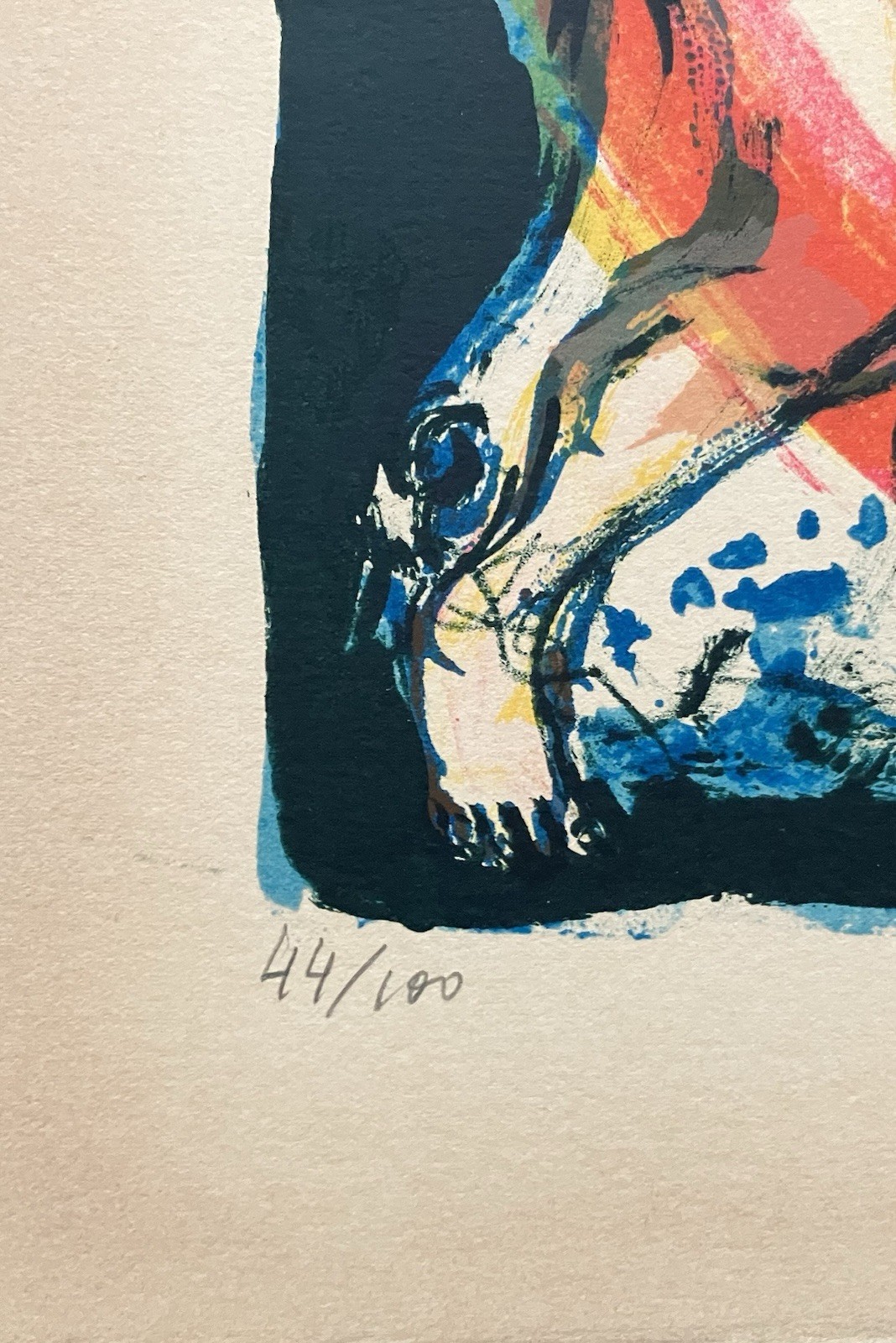 Walter SPITZER (1927-2021) ORIGINAL LITHO Signed Numbered 44/100 22×30