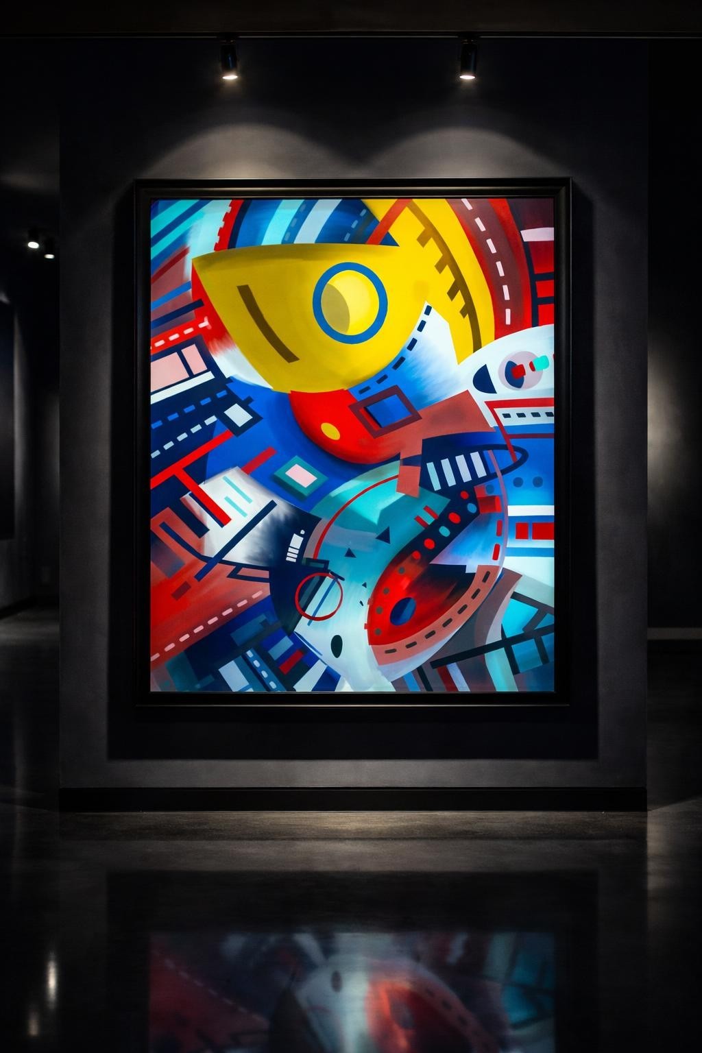 DARKOXYGENHEAVY Flowism:PATTERN 8.5×11 Original Modern Art Home Interior