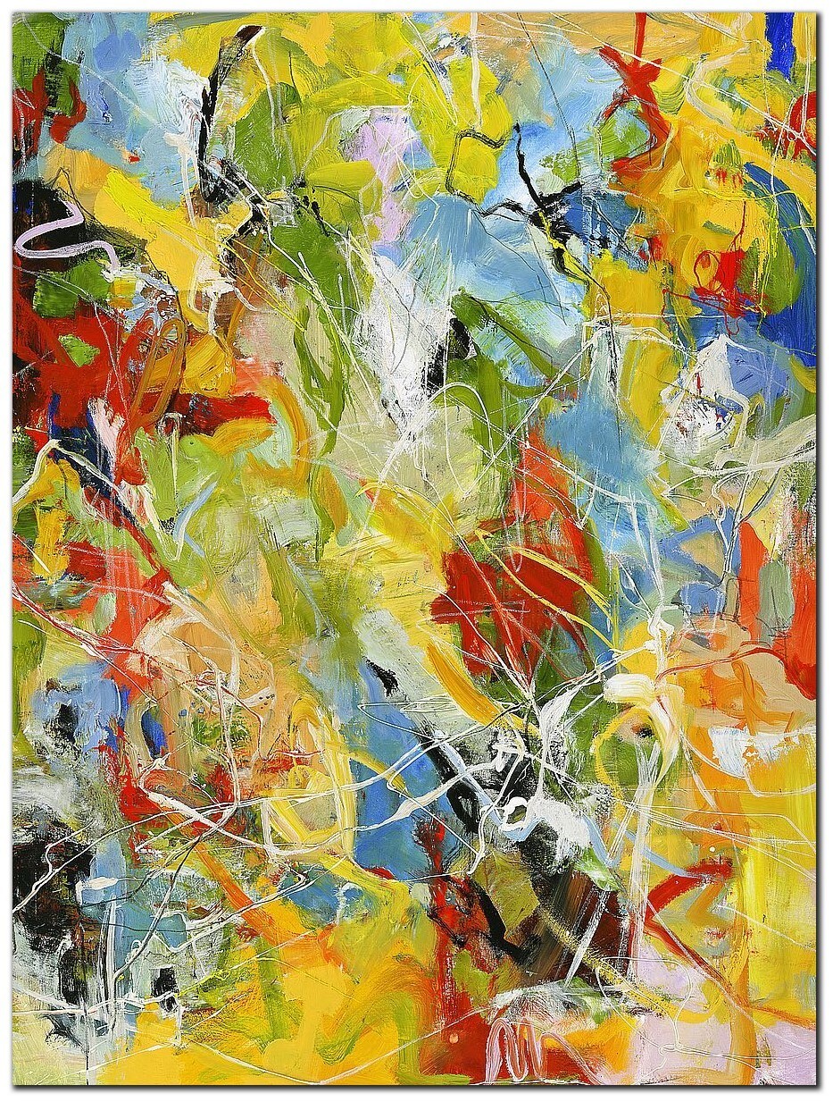 Color Catch by Design Fabrikken Gallery-Wrap Canvas Giclee Art (24 in x 18 in)