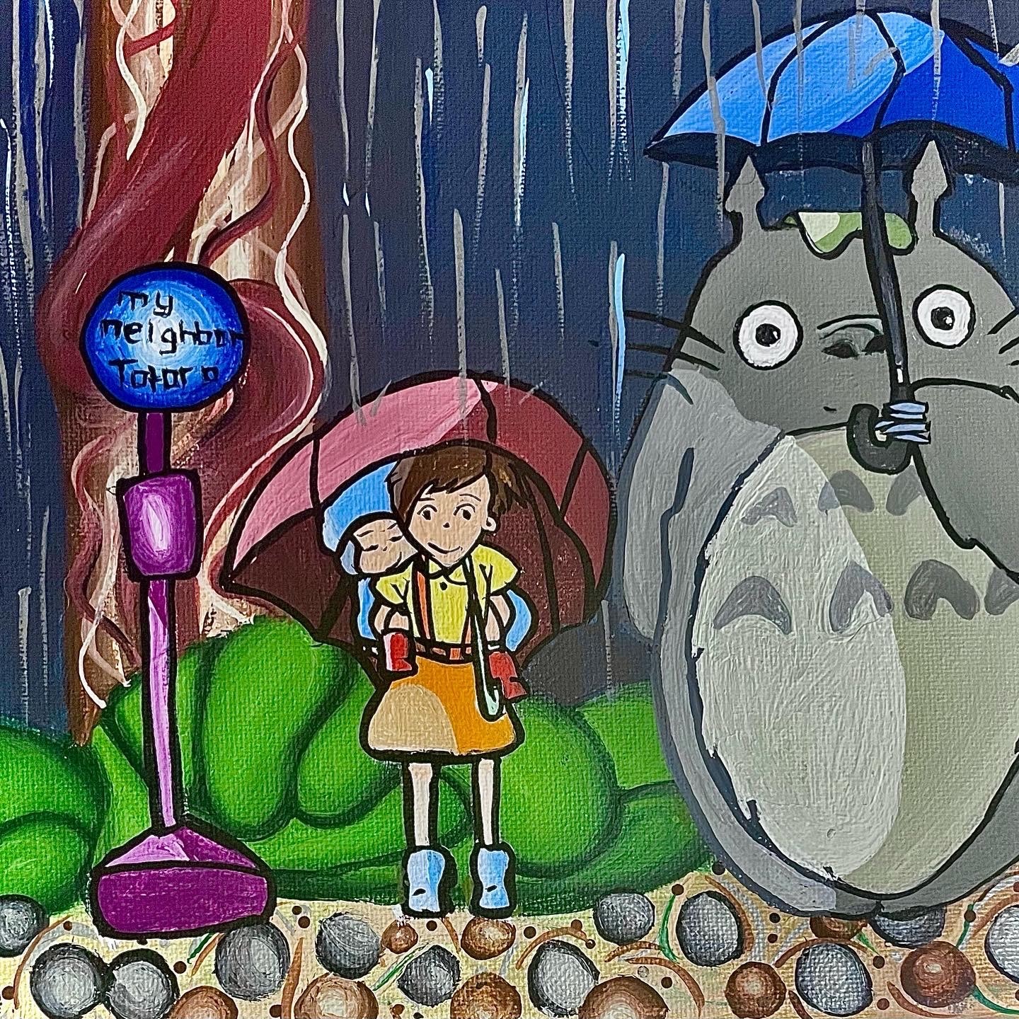 Custom Artwork Your Idea on Canvas-Original Hand-Painted Art, Superhero, Cartoon