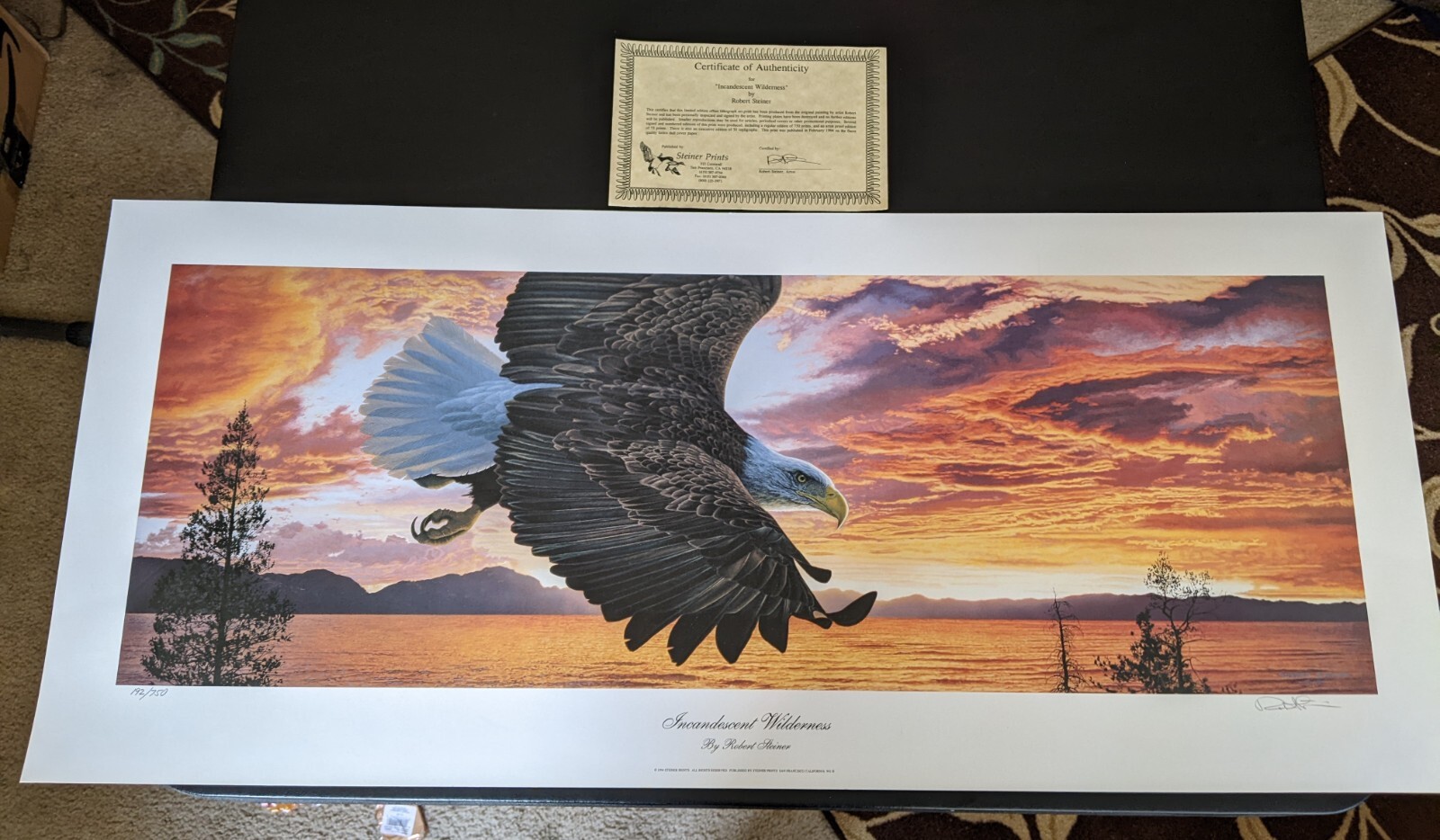 ‘Incandescent Wilderness’ Robert Steiner, Limited Edition, Signed Print