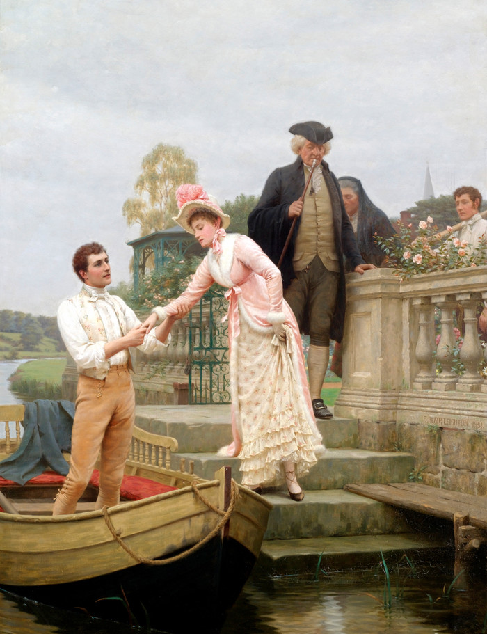 Lover farewell by Edmund Blair Leighton oil painting HD printed on canvas L1886