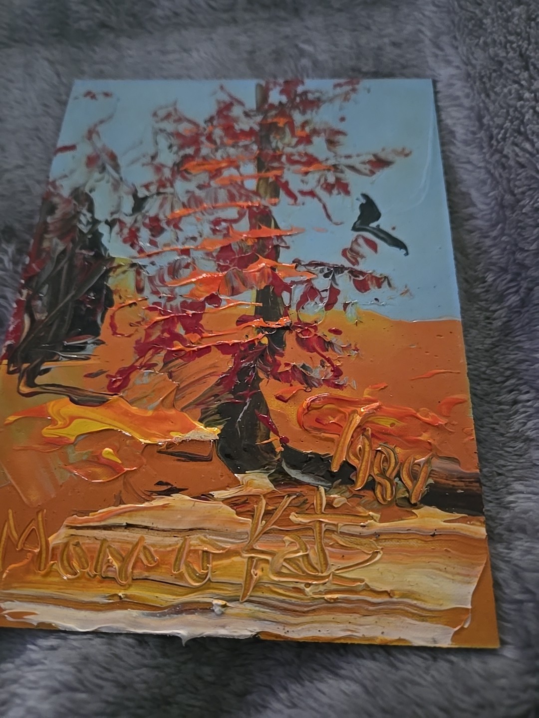 morris katz oil painting