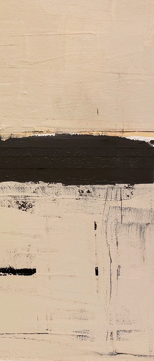 No.663 Original Abstract Modern Minimal Painting By K.A.Davis