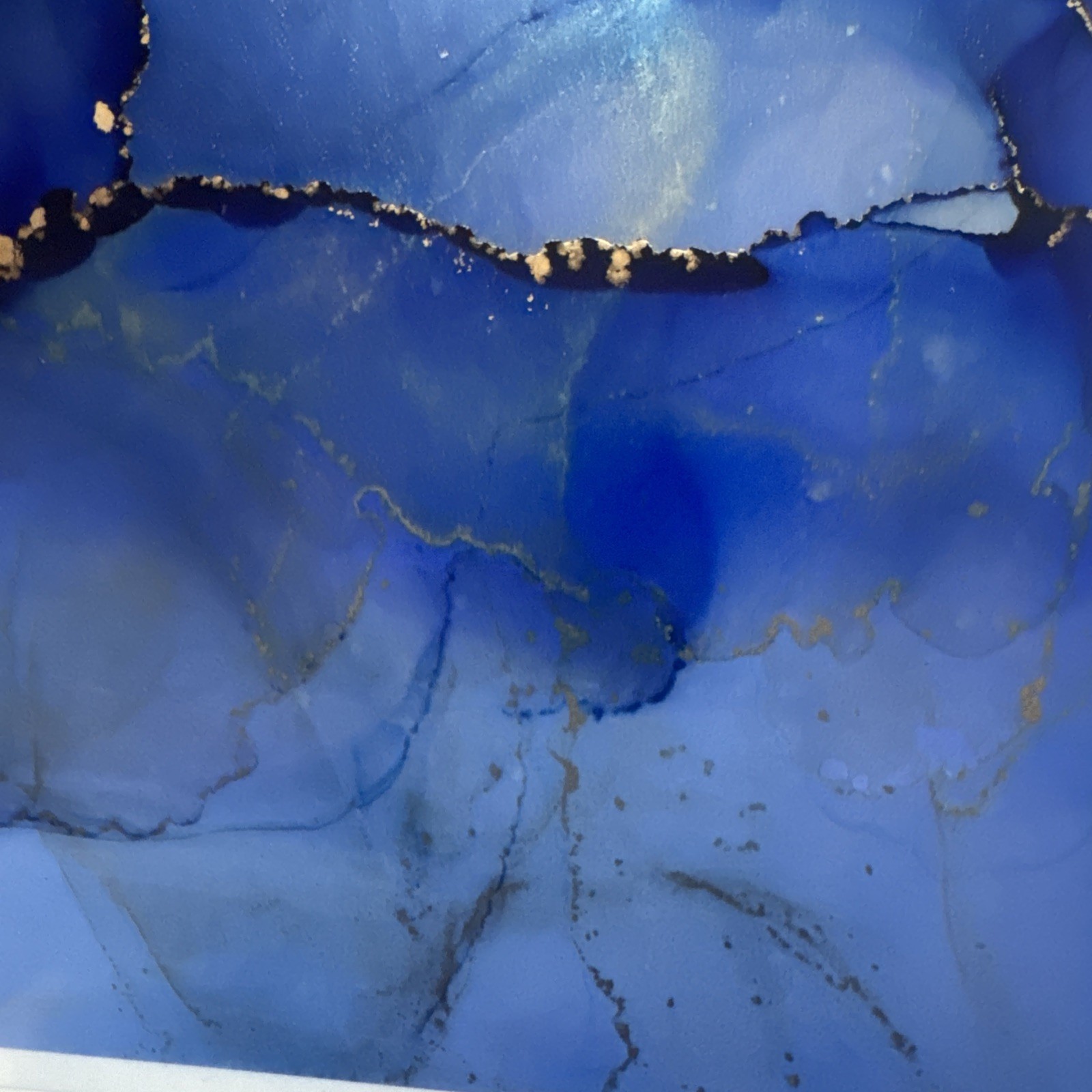 Beautiful , Unique , Colorful, Original – Hand Made Alcohol Ink Painting