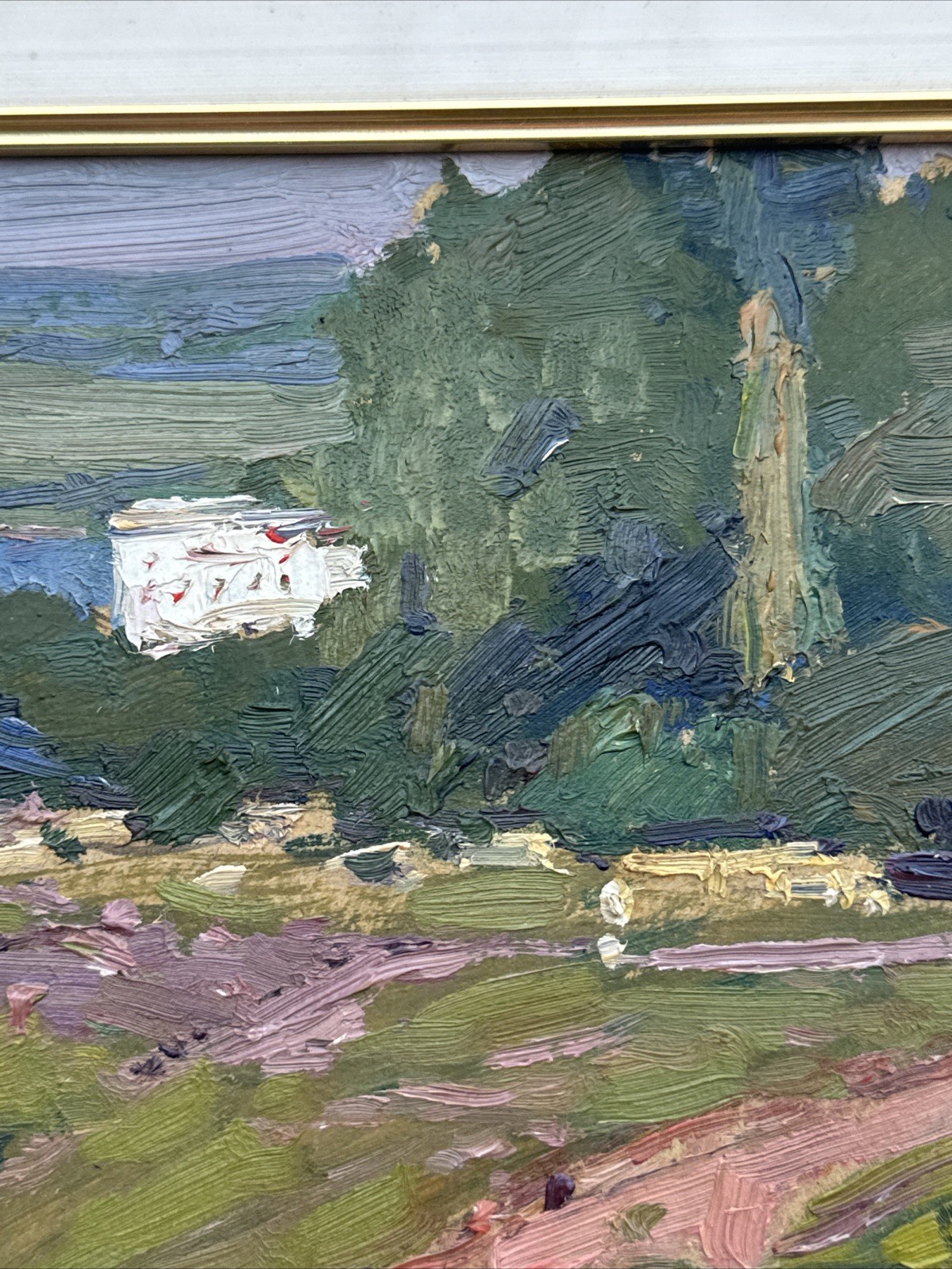 BORIS EGOROV PAINTING LISTED UKRAINE UKRAINIAN IMPRESSIONIST LANDSCAPE FAMOUS