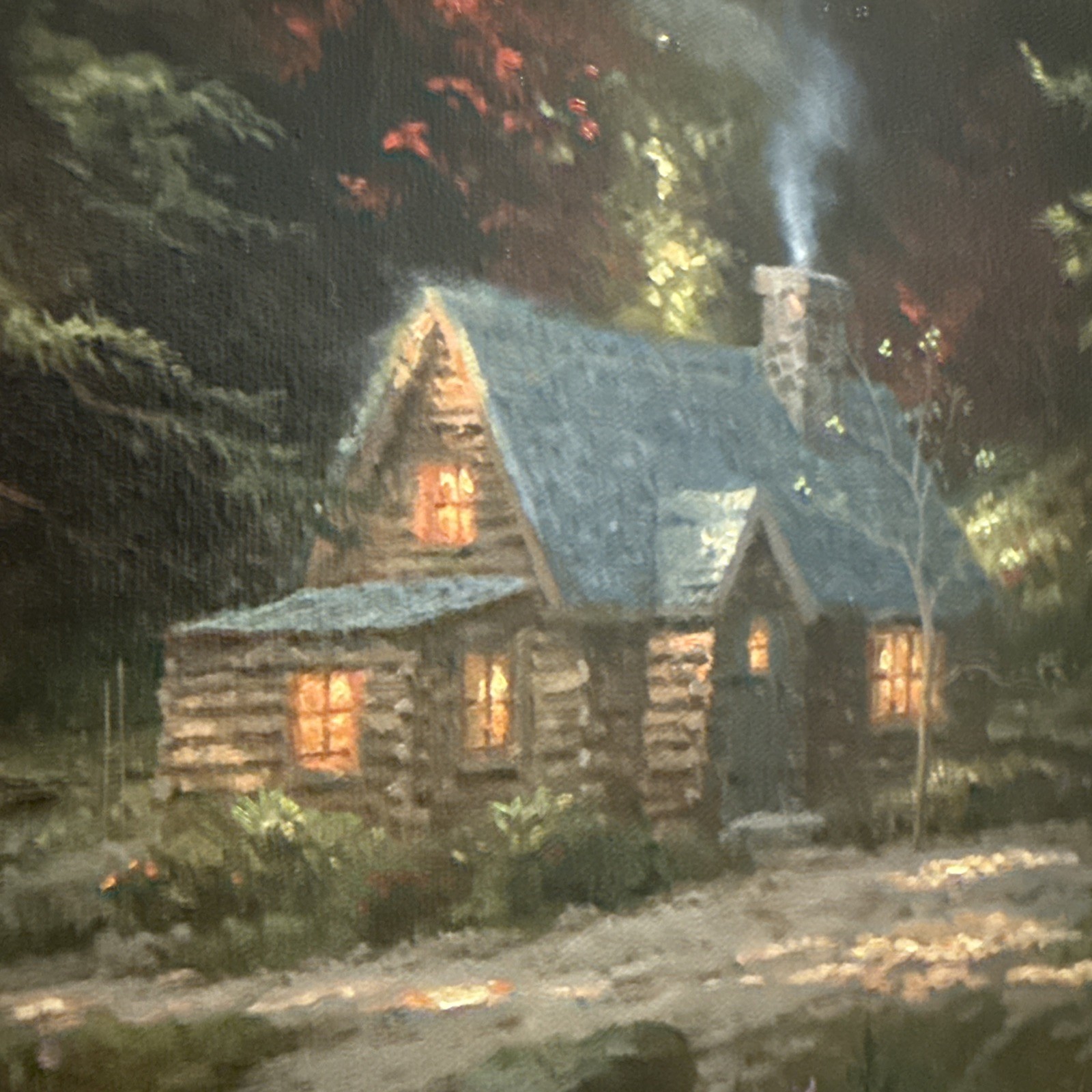 Thomas Kinkade Certified Limited Edition «Mountain Majesty” /3950 (w/COA)