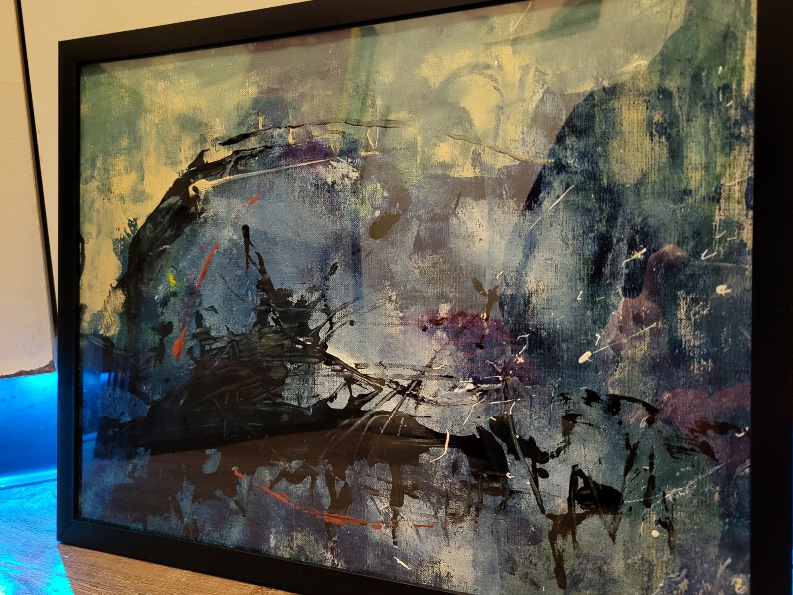 Original Deep Modern Contemporary Abstract Piece