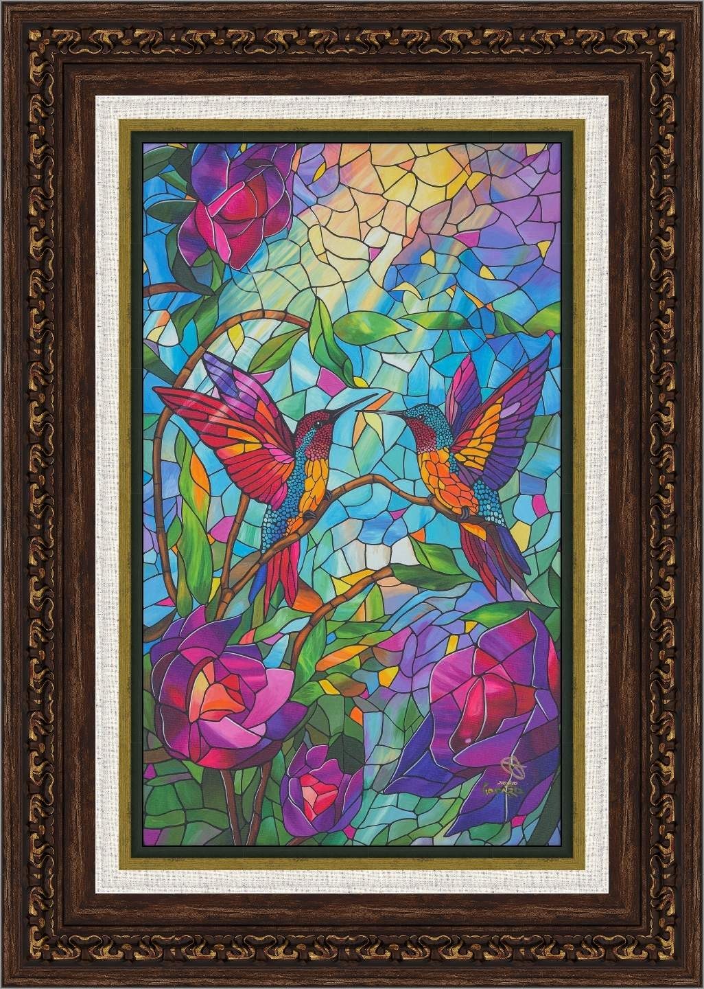 2026 Michael Godard Art «Colors of Flight» Embellished Giclée/Canvas signed COA