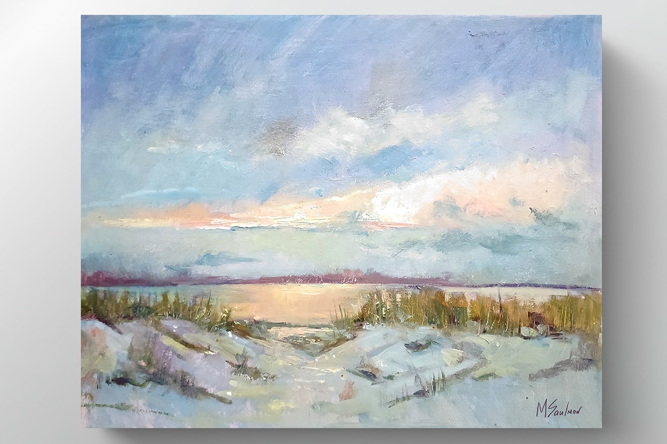 Original Impressionist Painting on 14in x11 in Canvas – Signed by the Artist
