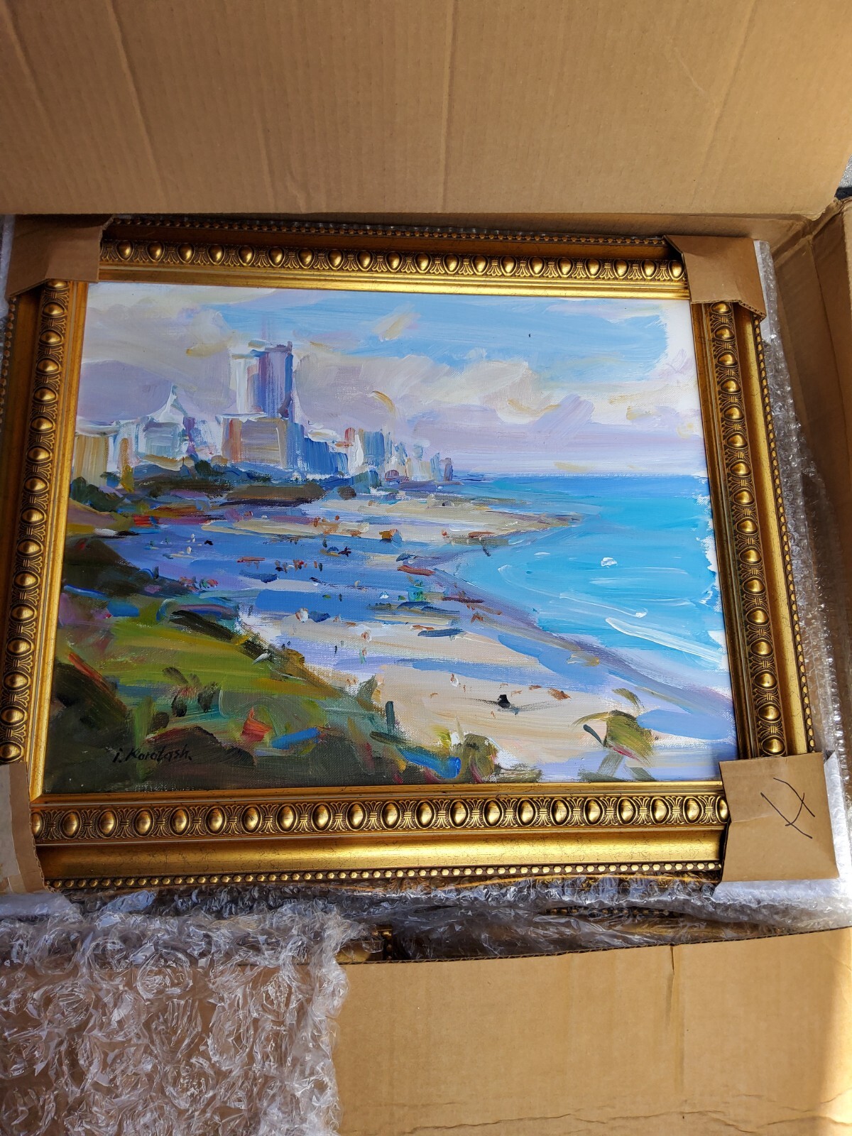 IGOR Korotash original painting z»miami beach»