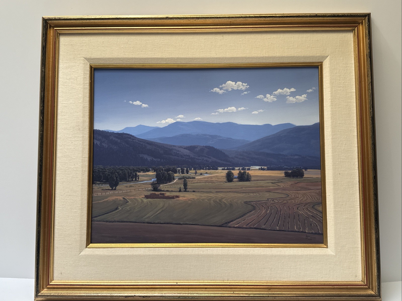 JOHN D COGAN PAINTING LANDSCAPE REALISTIC REALISM AMERICAN PLEIN AIR FAMOUS OIL