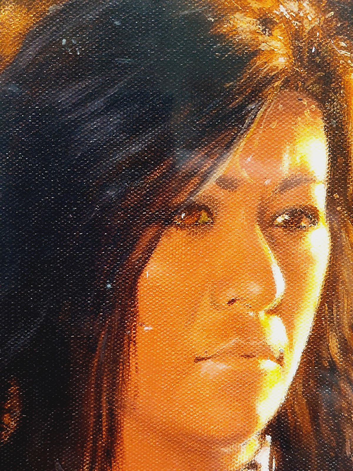 LOVELESS – «GOLDEN LIGHT» on paper 11 X 14 print reproduction with matting