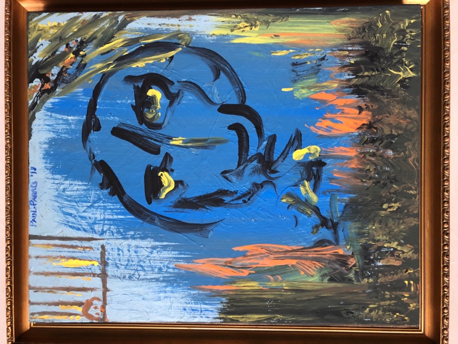 Paul Parris Outsider Art Expressionist Picasso Dali Graffiti Miro Chagall Keil