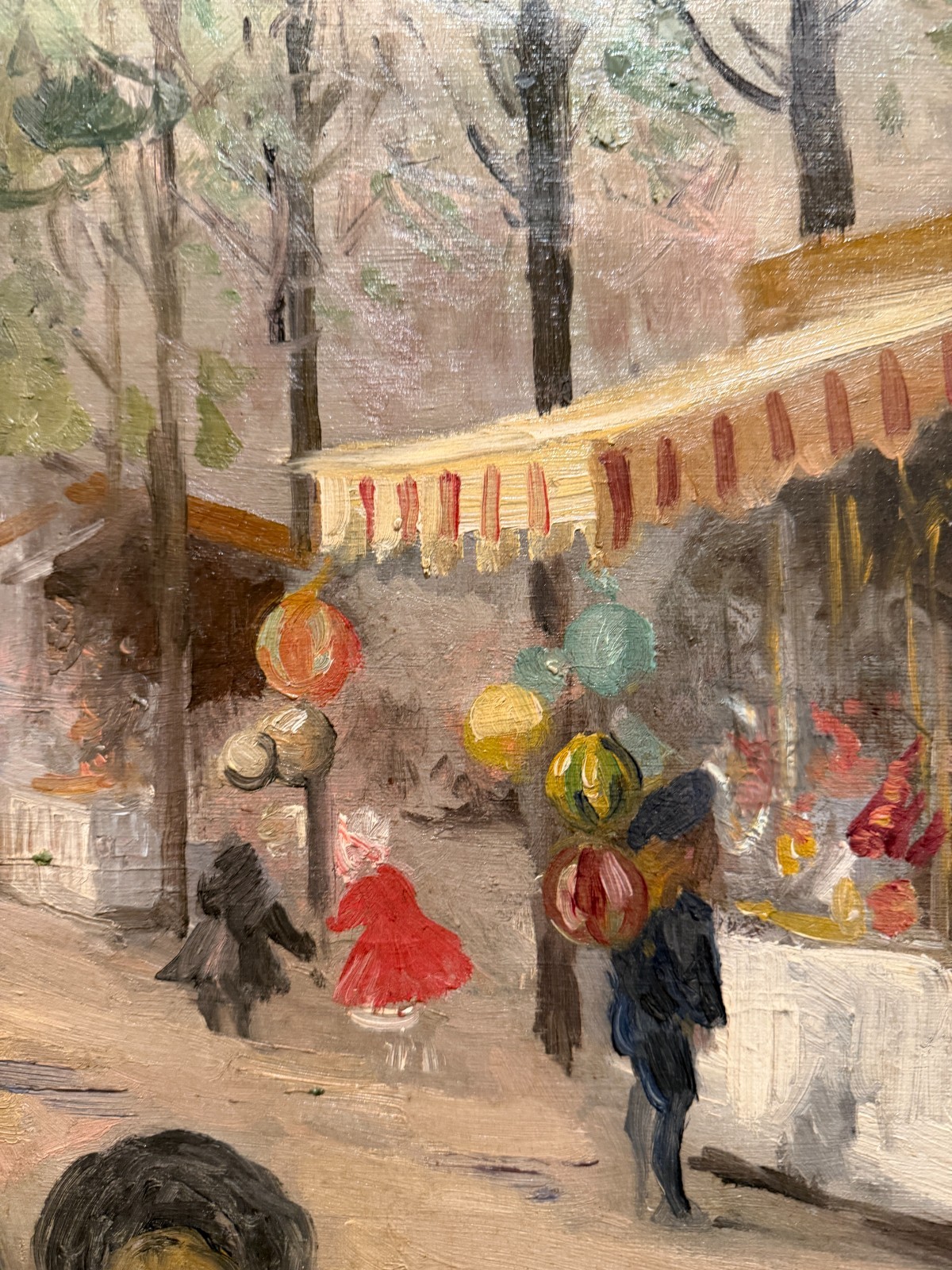 French Impressionist School – Children In The Luxembourg Garden, Circa 1900