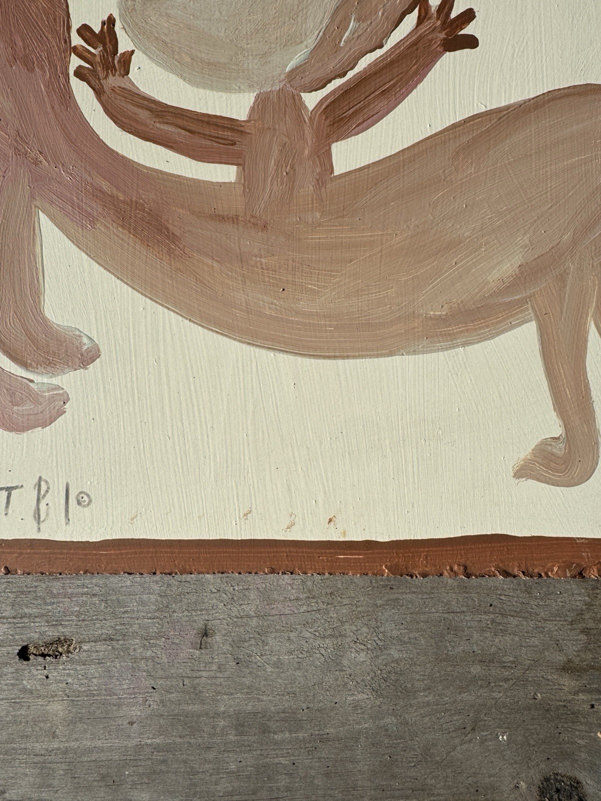 EARLY EARLY (1981) «Half Human Half Beast» By Mose Tolliver (Mose T)-Authentic