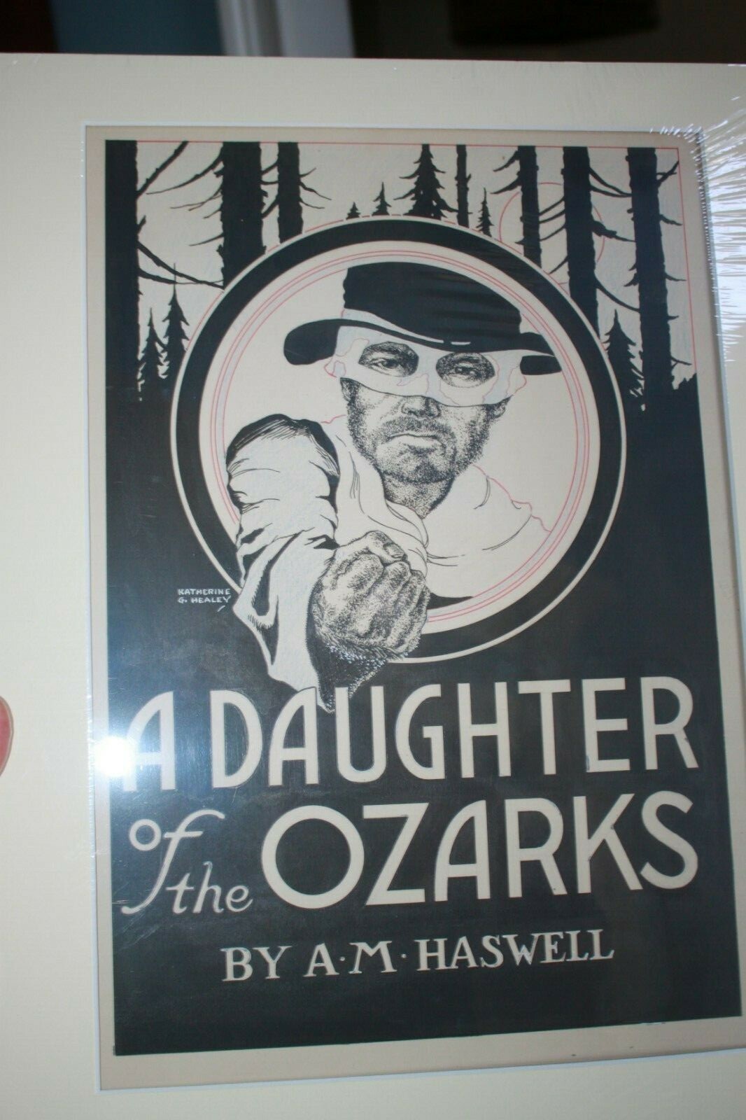 A Daughter of the Ozarks Katherine Healey Illustrator Art for 1921