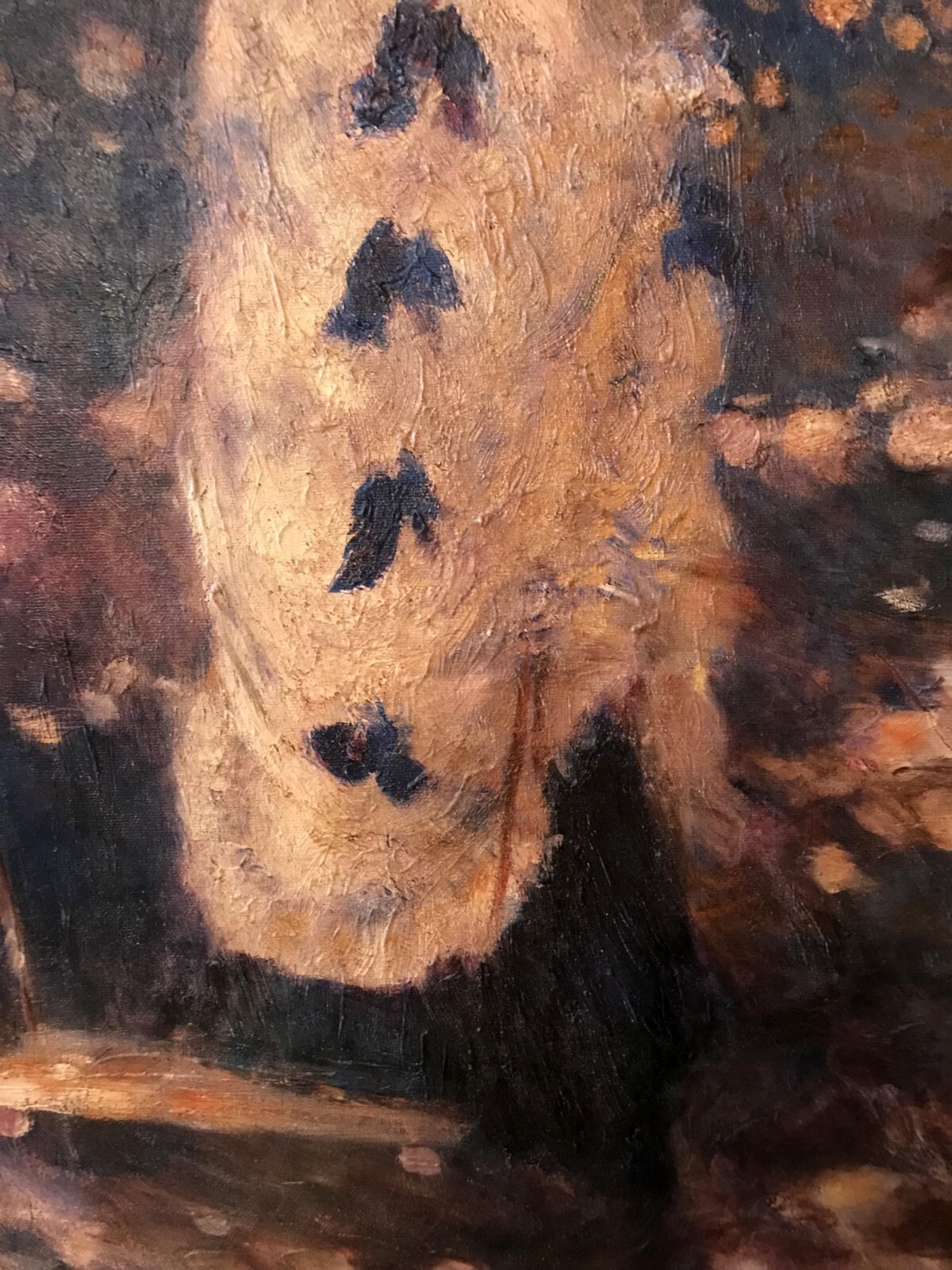 PIERRE-AUGUSTE RENOIR «THE SWING» AUTHENTIC 3D ARTAGRAPH OIL PAINTING W/COA