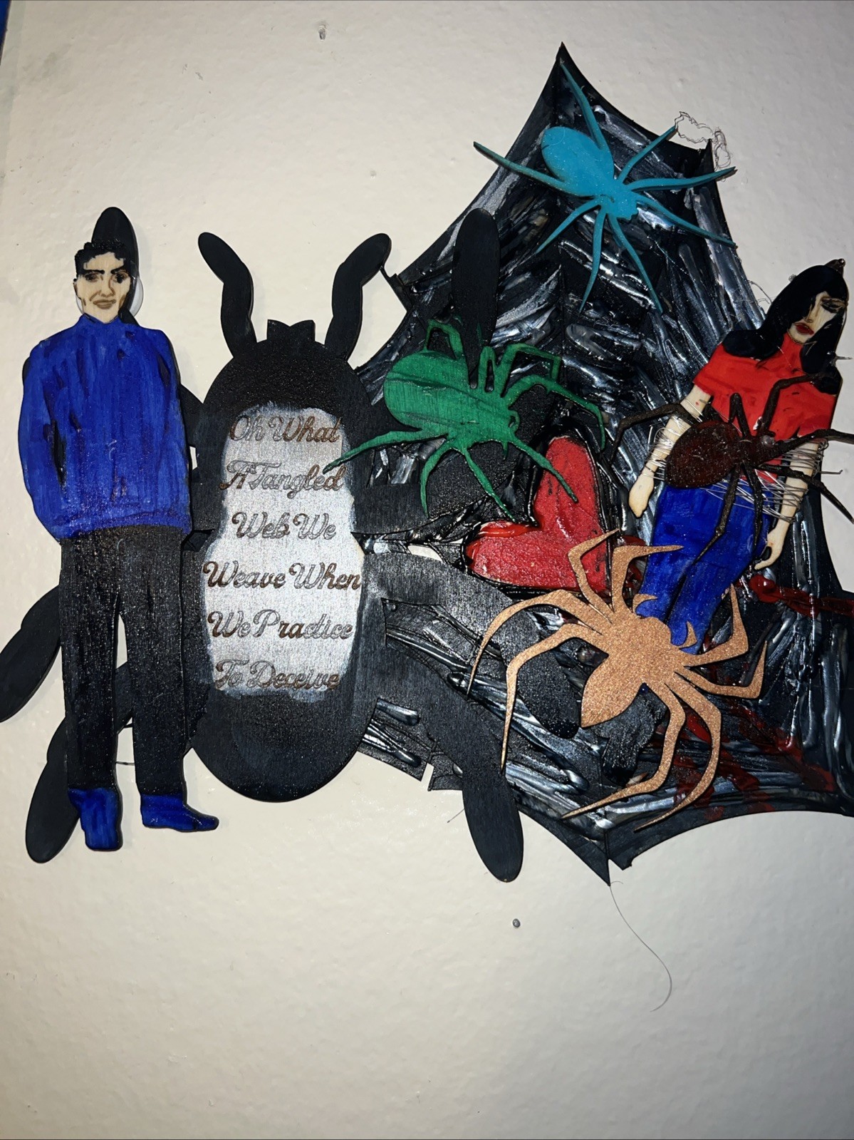Tangled web of deceit