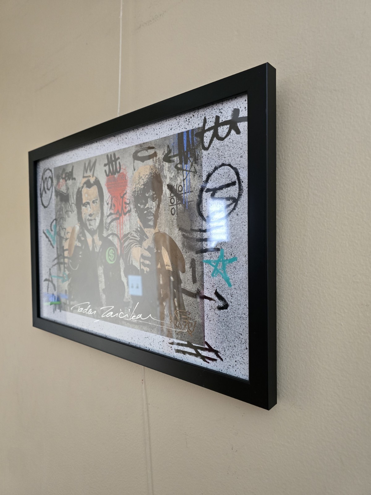 John Travolta and Samuel L. Jackson – Original Art by TedyZet | Urban Pop Art