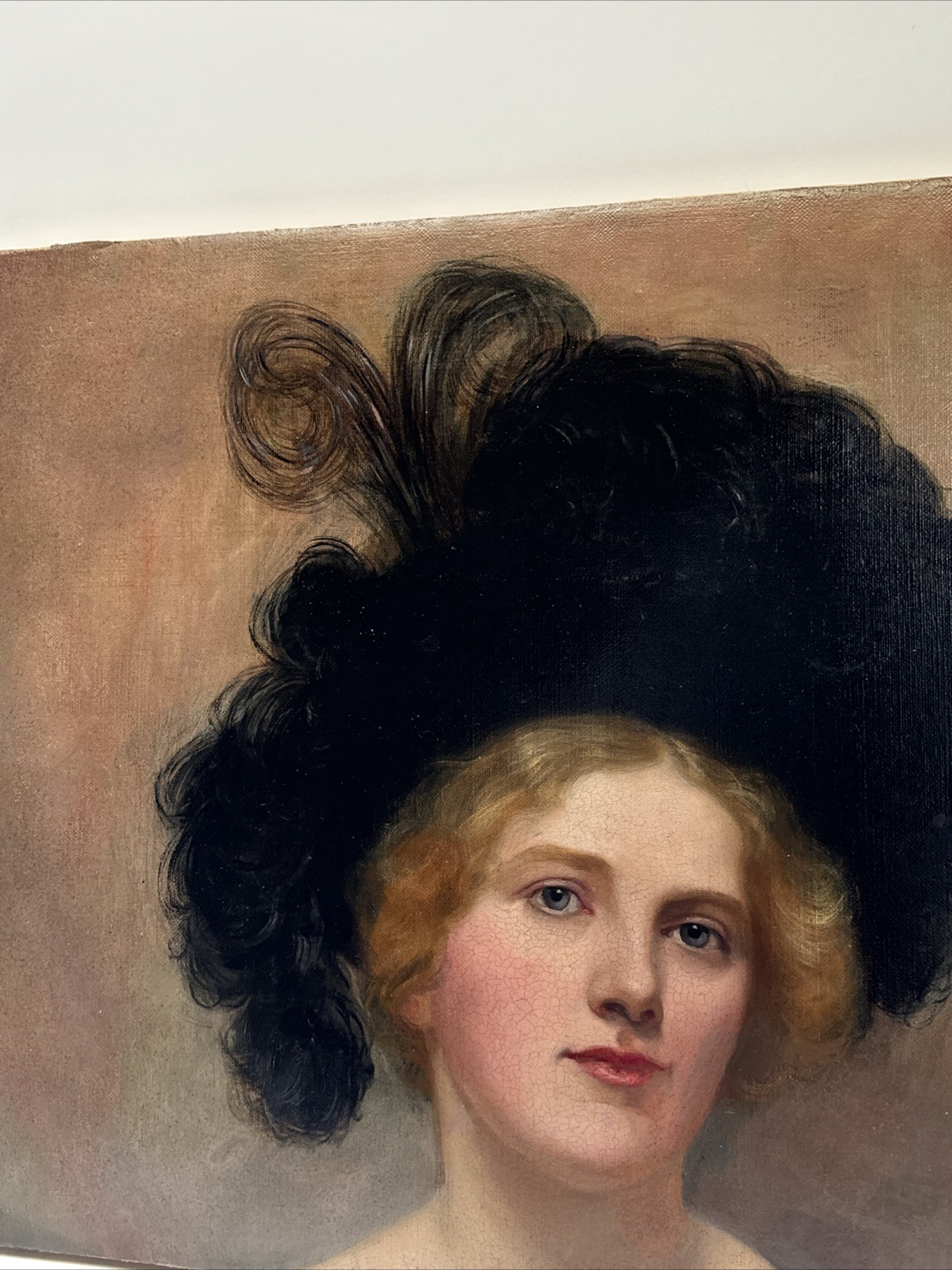 JEAN PAUL SELINGER PAINTING PRETTY WOMAN FEMALE MODEL LISTED FAMOUS ANTIQUE OIL