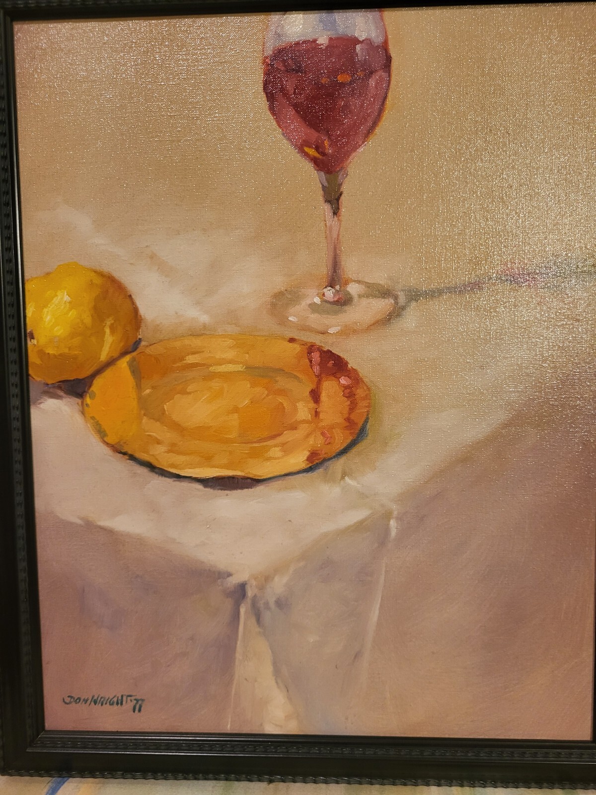 Don Wright ORIGINAL 1977 Still Life