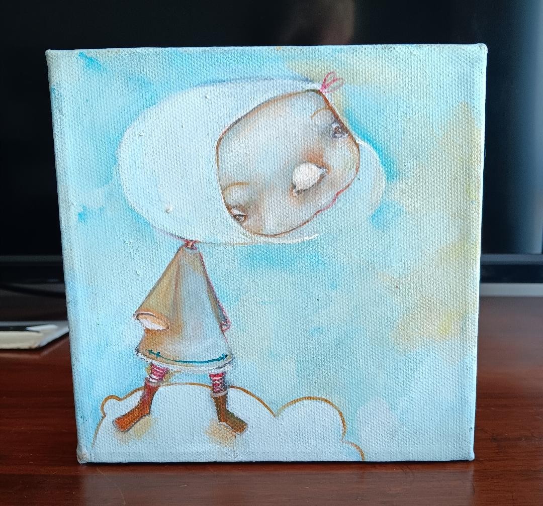 JENNA COLBY ORIGINAL OIL ON CANVAS SIGNED AND DATED 2006